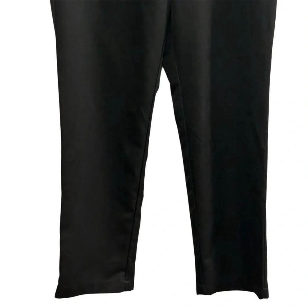 Izod Men's Black Dress Pants Size 38x32 Classic Fit Golf Wear‎ - Picture 8 of 12